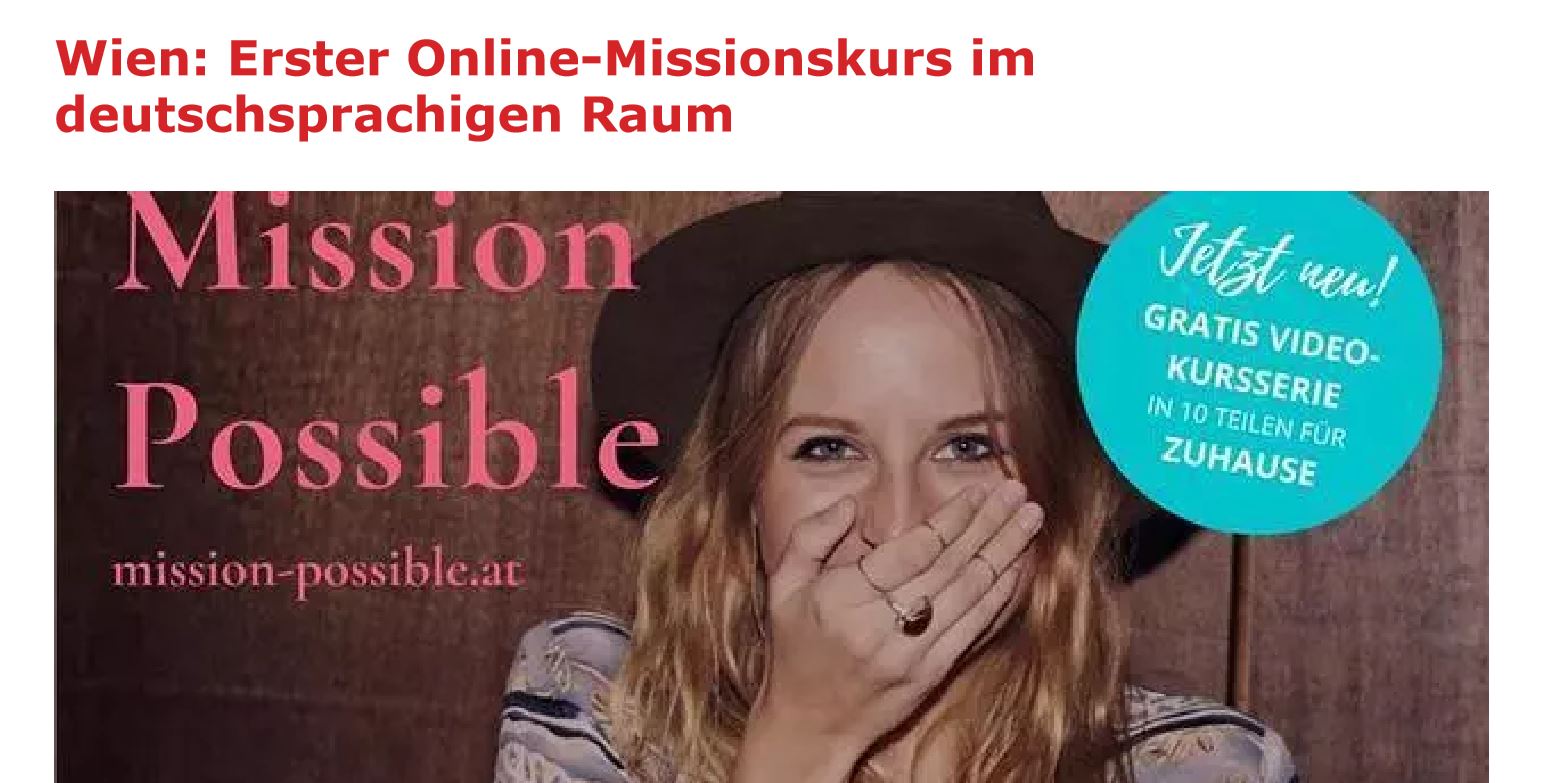 kathpress mission Possible